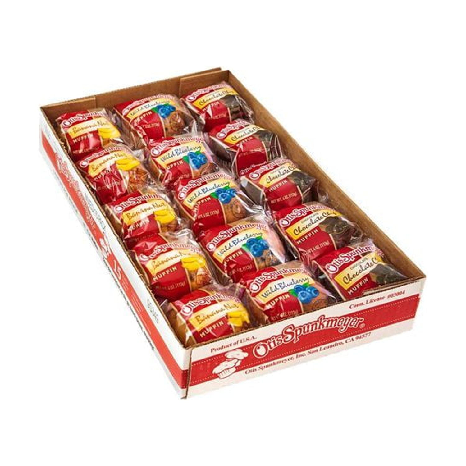 Otis Spunkmeyer Muffins Variety Pack, Assorted Flavors, 4 Ounce Pack