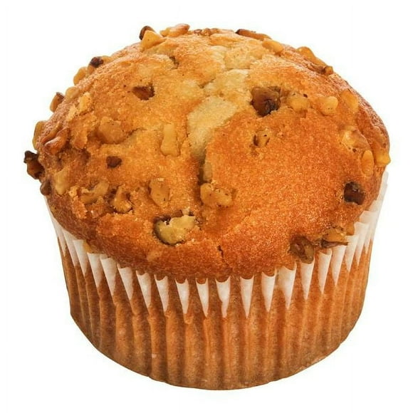 Otis Spunkmeyer Delicious Essentials Banana Nut Muffin, 4 Ounce - 24 per case.