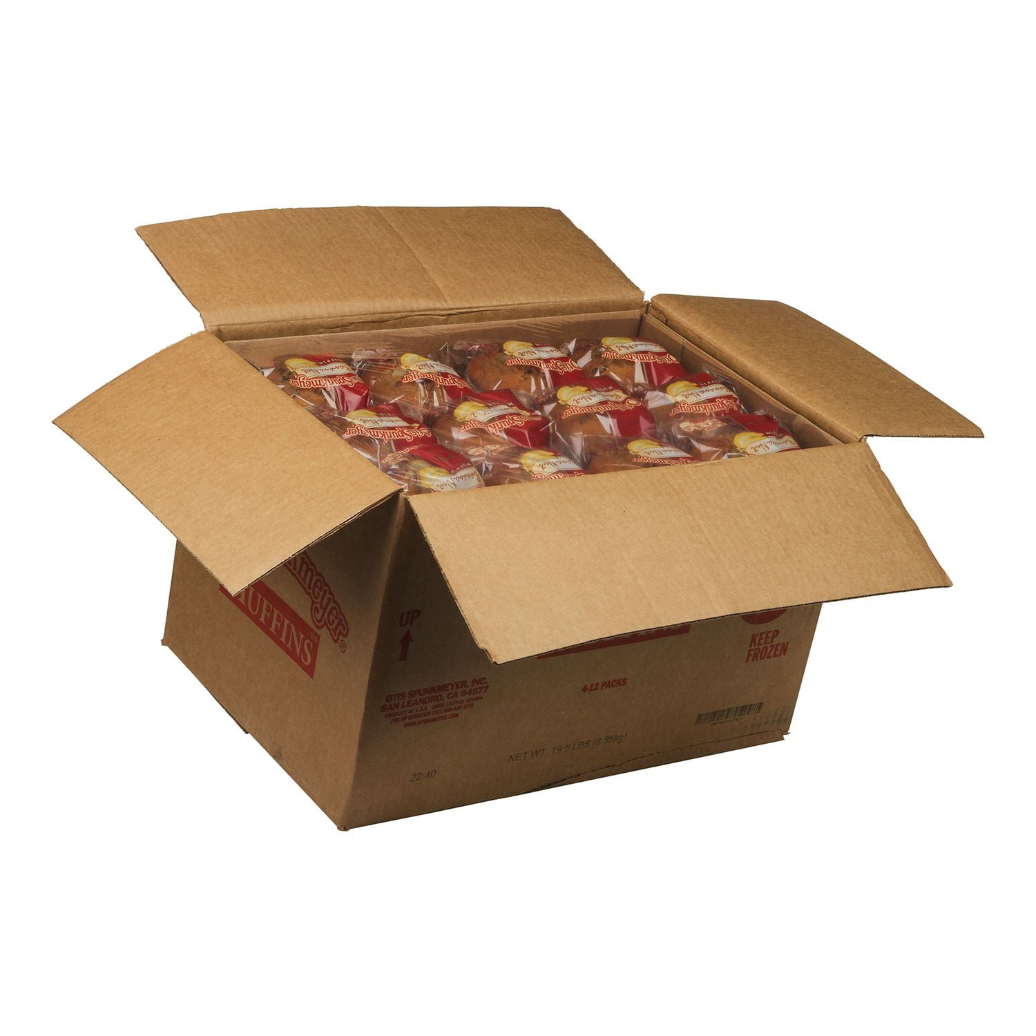 Otis Spunkmeyer Delicious Essentials Banana Nut Muffin, 6.5 Ounce 48