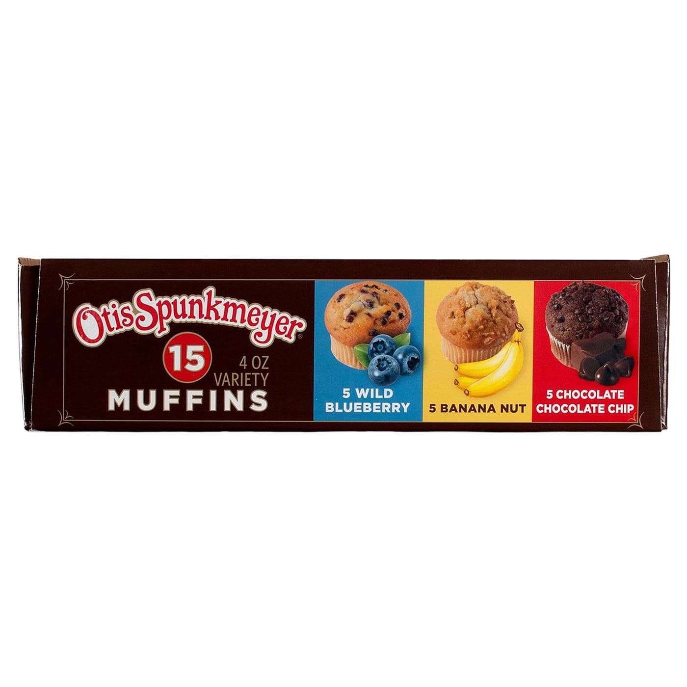 Otis Spunkmeyer, Assorted Muffins, 15 ct, 3 flavor variety pack