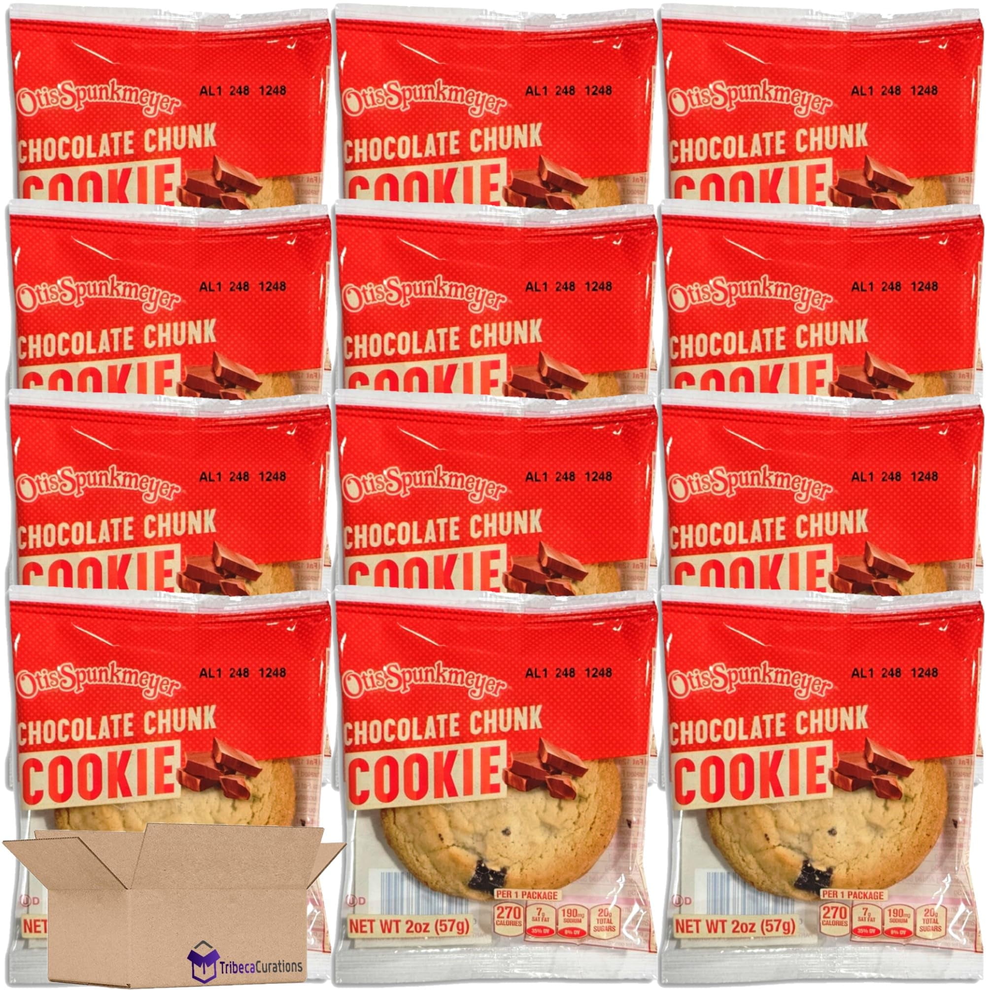 Otis Spunkmeyer Individually Wrapped Chocolate Chunk Cookie Value Pack