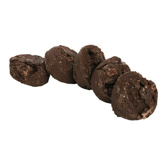 Otis Spunkmeyer Sweet Discovery Lovers Double Chocolate Brownie Cookies Dough, 1.33 Ounce - 240 per case.