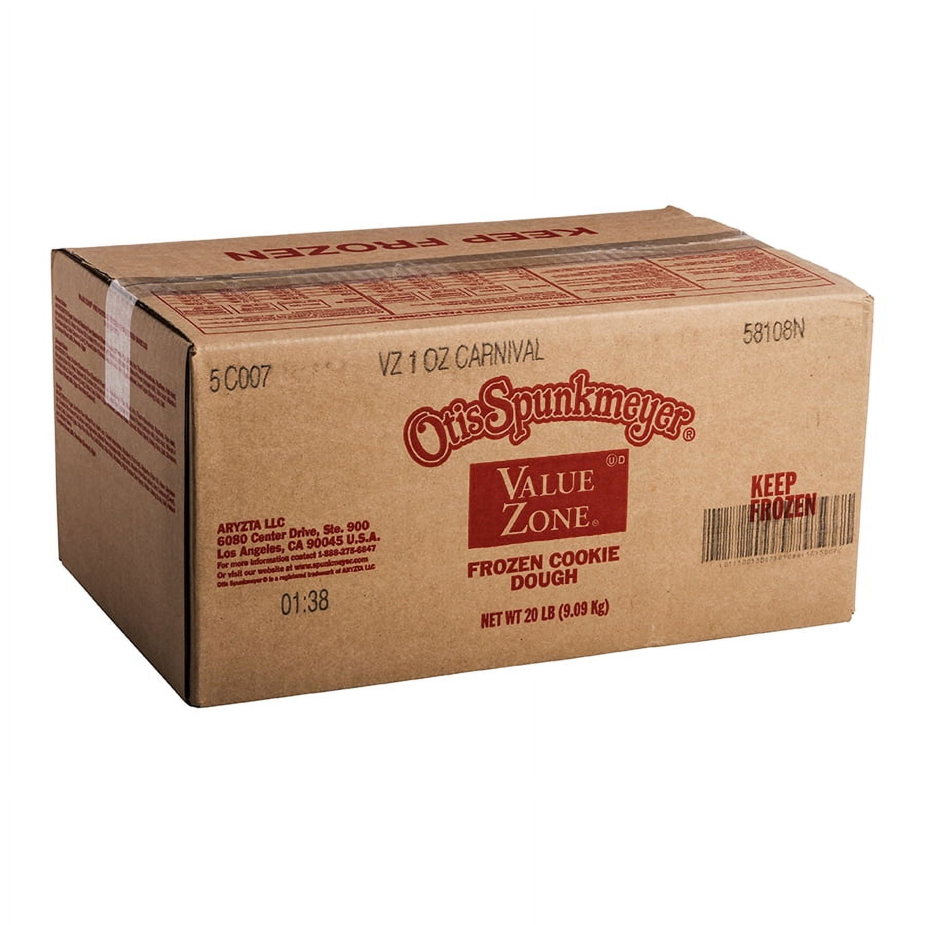Otis Spunkmeyer Frozen Value Zone Chocolate Chip & Carnival