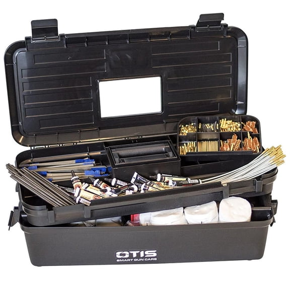 OTIS .45 Cal Training Range Box Cleaning Kit, Comprehensive Firearm Cleaning Tools, Portable Range Box, Breech-to-Muzzle Cleaning (FG-4016-45-T)