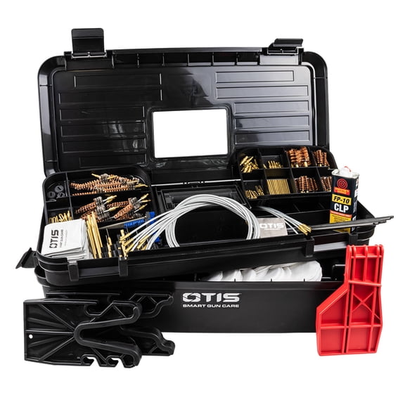 OTIS Universal Range Box Cleaning Kit for 5.56mm, 7.62mm, 9mm, 12 Ga Firearms, Durable and Portable Design (FG-4016-U)