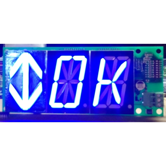 Buy Elevators Position Indicator MH222-BBX Blue, Digital, for Floor Position Display and Car Direction, 1 Pack