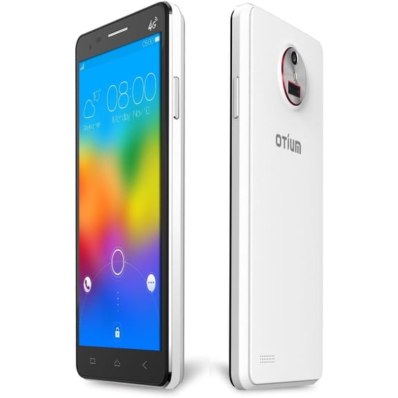 Otium Z4 4G Smart Phone 5.0 Inch IPS Screen Android 4.4.2 MTK6582 + MTK6290 Quad Core 1.3GHz RAM 1GB ROM 8GB FDD-LTE & WCDMA & GSM Support OTG Function (White)