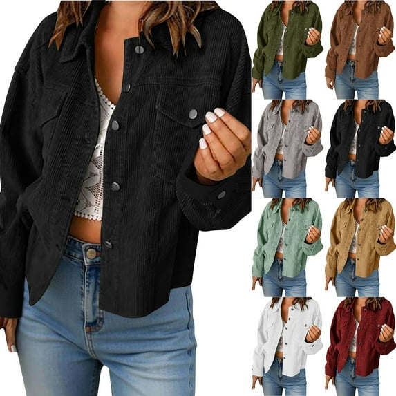 Otntypg Womens Corduroy Vest Fall Winter Business Work Sleeveless Button Down V Neck Single Breasted Blazer Jackets with Pockets Coffee L