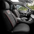 thumbnail image 1 of Otom Toro Design Universal Size Car Seat Covers for Front Seats (Black), 1 of 5