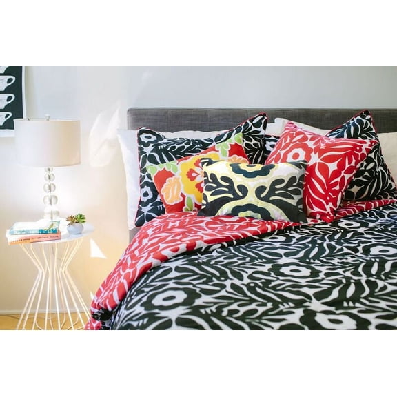 Otomi 5 Piece Printed Reversible Comforter Set