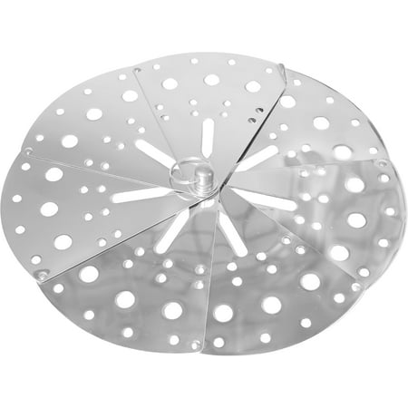 Otoshibuta-Industry Tamahashi FO-1 Free Size Drop Lid, 5.5-9.1 inches (140-230 mm), Stainless Steel, Japan