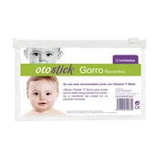 Otostick Baby Cap ، 3ct Mesh Fabric Ear Protection Bonnet ، Orthopedic Ear Pinning Support for Babies