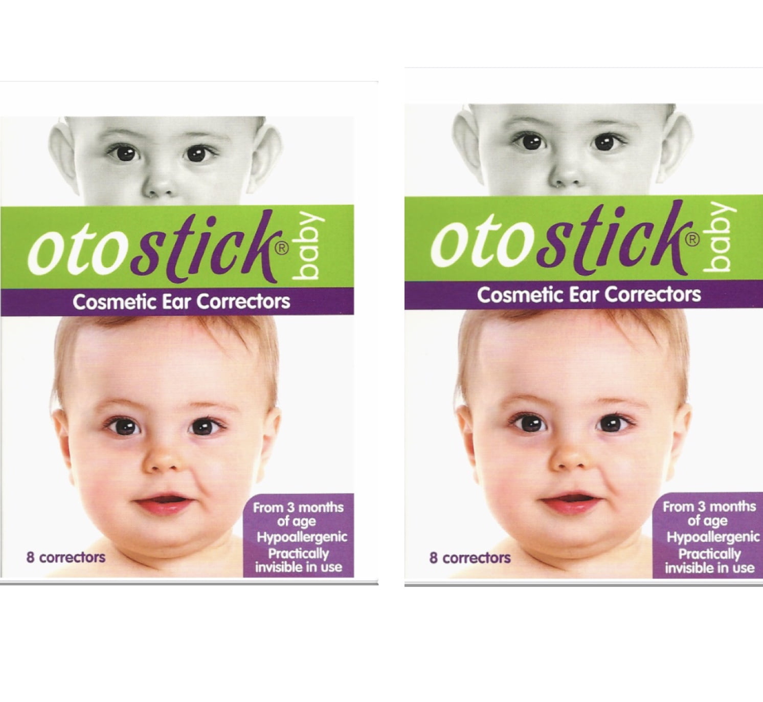 Otostick Baby, Aesthetic Correctors for Prominent Ears, Contains 8