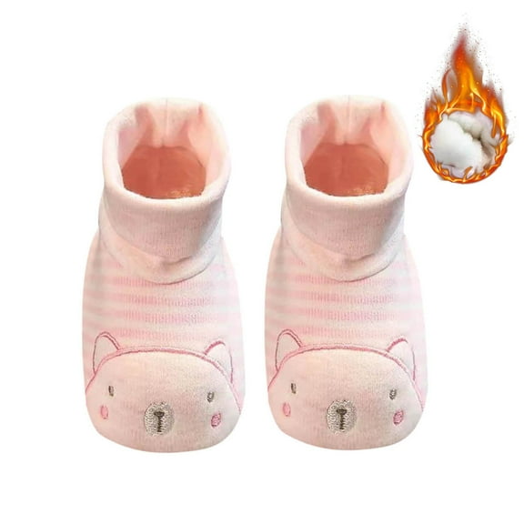 Otqutp 0-12 Months Toddler Breathable Shoes Spring and Summer Boys and Girls Baby Cute Soft Bottom Light Breathable and Comfortable Sock Shoes(Pink,9-12 Months)