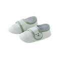 thumbnail image 1 of Otqutp 1-4 Years Winter Toddler Lightweight Shoes Boys Girls Baby Shoes Soft Sole Slip On Shoes Cute Animal Decoration Warm Toddler Baby Shoes(Green,9-12 Months), 1 of 1