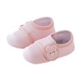thumbnail image 1 of Otqutp 1-4 Years Winter Toddler Lightweight Shoes Boys Girls Baby Shoes Soft Sole Slip On Shoes Cute Animal Decoration Warm Toddler Baby Shoes(Pink,2.5-3 Years), 1 of 1