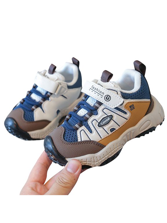 1-6 Years Girls and Boys Toddler Casual Shoes Baby Shoes Calling Shoes Fashion Non Slip Baby Shoes Running/Walking Sports Sneakers(White,3-3.5 Years)
