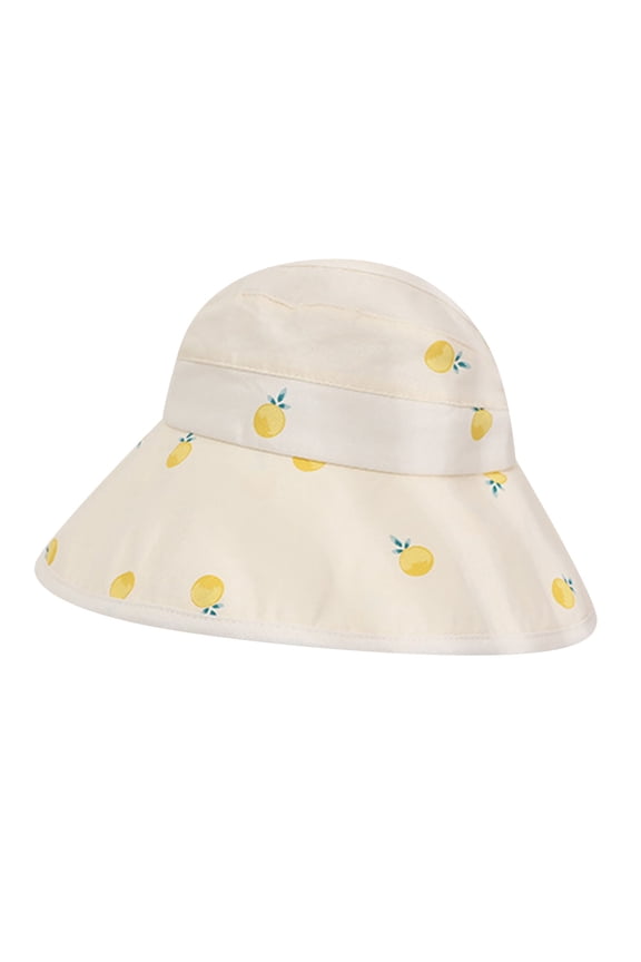 1 to 5Years Outdoor Travel Cap for Children Baby Unisex Cute Print Summer Autumn Flower Adjustable Sun Hat