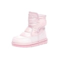 thumbnail image 1 of Otqutp 2-10 Years Girls Boys Boots Outdoor Warm Comfortable Non Slip Mid Calf Padded Small Big Kids Winter Shoes Little Kid Round Toe Snow Boots(Pink,3.5-4 Years), 1 of 1