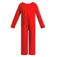 thumbnail image 1 of Otqutp 3-12 Years Kids Boys Fashion Christmas Present Xmas Dress Up Outfits New Years Jumpsuits Long Sleeve Outfits(Red,5-7 Years), 1 of 3