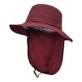 thumbnail image 1 of Otqutp 3 to 8 Years Toddler Spring Cap Children Hat Girls Boys Spring Summer Outdoor Shade Solid Color Sun-screen Hat Adjustable Fisherman Hat, 1 of 4