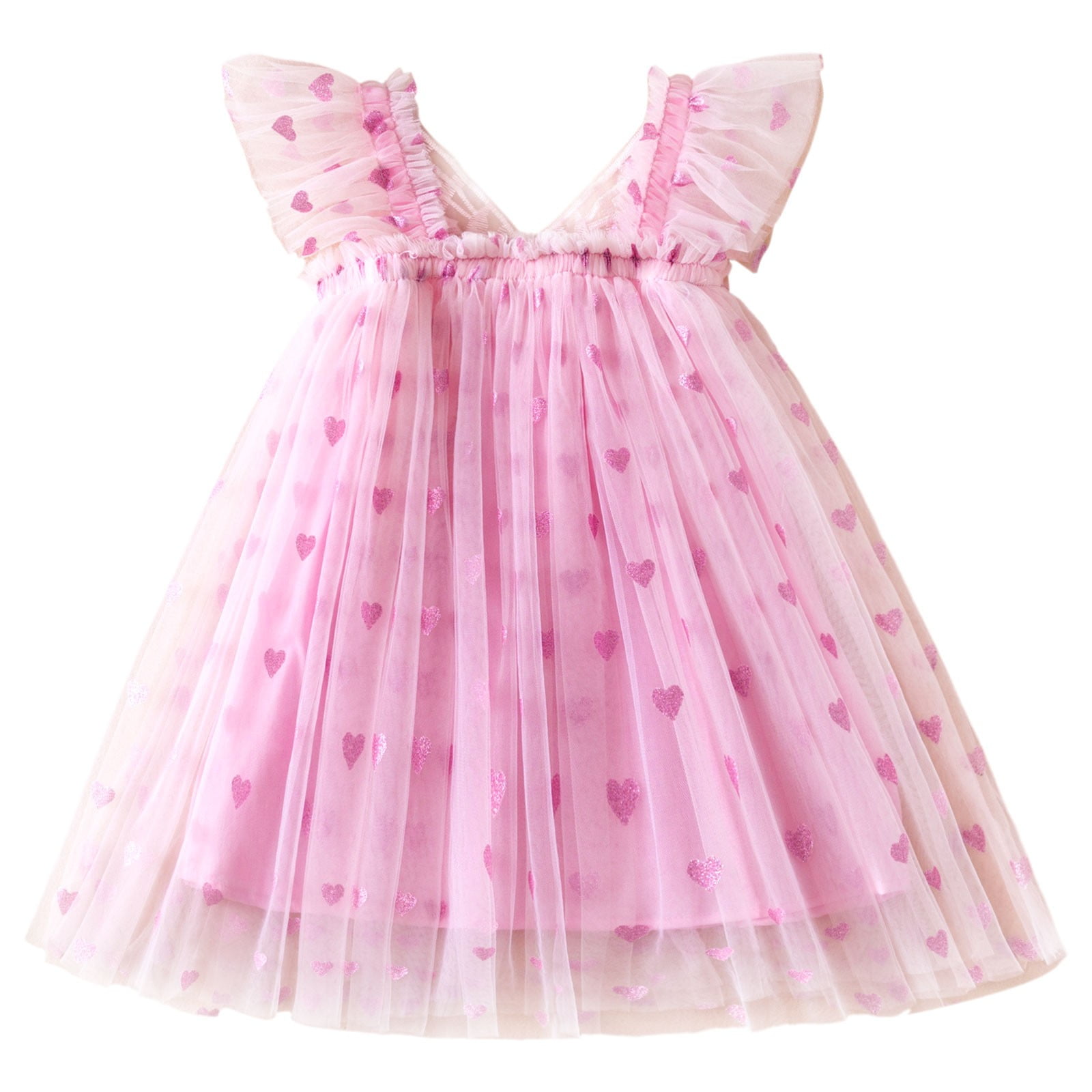 Otqutp 6M To 4 Years Sister Matching Clothes Baby Girls Valentines Day otqutp-6m-to-4-years-sister-matching-clothes-baby-girls-valentines-day