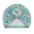thumbnail image 1 of Otqutp All Season Hat for Toddler Baby Boys Girls Stretch Floral Flowers Breathable Hat Caps Headwear 0 to 3 Years, 1 of 3