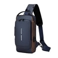 thumbnail image 1 of Otqutp Anti-Theft Sling Backpack Water-Resistant Crossbody Bag Multi Pocket Casual Shoulder Backpack for Men, 1 of 6