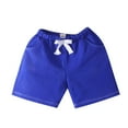 thumbnail image 1 of Otqutp Athletic Shorts for Boys Solid Cotton Active Basketball Shorts Elastic Waist Comfortable Summer Casual Sweatpants, 1 of 3