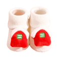 thumbnail image 1 of Otqutp Autumn and Winter Thickened Baby Socks Antiskid Baby Floor Socks Children Christmas Socks Soft Bottom Warm Socks Children Crib Shoes(D,1-3 years), 1 of 5