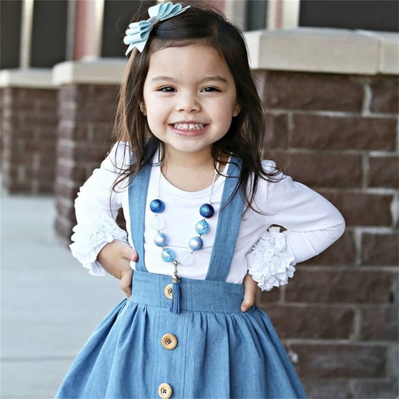 Otqutp Baby 2025 Long Sleeve Shirts 1-10 Years Kids Boys Girls Spring Fall Cotton Fashion Striped Top T Shirt Pullover Graphic Layered T-Shirt Fall Streewear(White-2,18-24 Months)