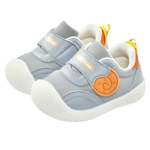 Otqutp Baby Boys Girls Mesh Breathable Sneakers Hook Loop Sole Non Slip First Walking Sport Shoes Toddler New Born Soft Casual Shoes