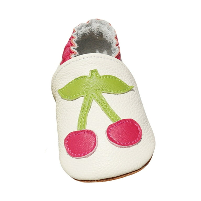 Otqutp Baby Boys Girls Pu Leather Soft Bottom Walking Sneakers