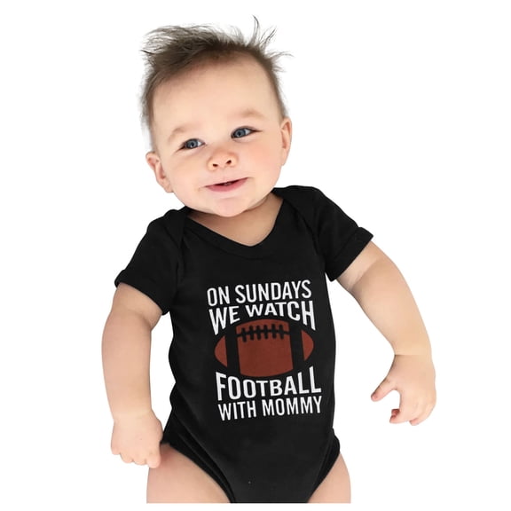 Otqutp Baby Boys Girls Short Sleeve Letter Rugby Print Romper Letter Print Bodysuit for Children Clothes Cute Spring Summer Outfit(Black-2,18-24 Months)