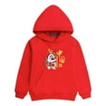 thumbnail image 1 of Otqutp Baby Casual Blouse Children's Spring Festival Hoodie New Year Wear Red Foreign New Year Greetings Clothes Child Tops for 4-11 Years Winter Fall Shirt Casual Pullover Sweatshirt(E,4-5 Years), 1 of 9