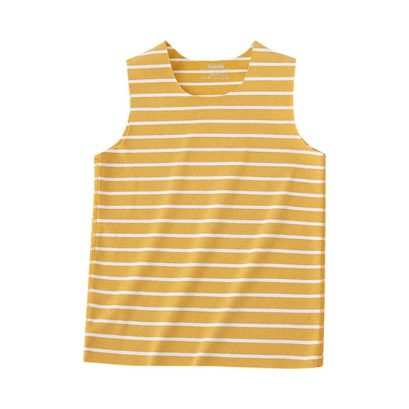 Otqutp Baby Christmas Tops Toddler Kids Girls Dance Tank Top Racerback Crop Tank Top Stripe Sleeveless Sports Dance Top Ballet Gymnastics Dancewear