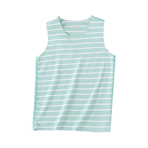 Otqutp Baby Christmas Tops Toddler Kids Girls Dance Tank Top Racerback Crop Tank Top Stripe Sleeveless Sports Dance Top Ballet Gymnastics Dancewear