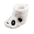 thumbnail image 1 of Otqutp Baby Comfortable&nbsp;Sneakers Boys Girls Winter Boots Baby Cute Panda Cartoon Shoes Walking Shoes Flat Bottom Shoes for Baby 0 to 12 Months, 1 of 9
