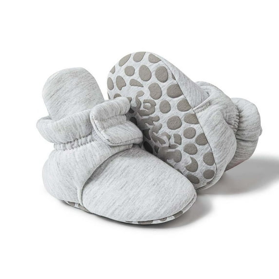 Otqutp Baby Flat Sole Shoes Toddler Baby Shoes Socks Solid Color Patchwork Knitted Plush Baby Boys Girls Socks Boots 0 To 12 Months(C,12-18 Months)