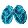 thumbnail image 1 of Otqutp Baby Girls Boys Handmade Crochet Flip Flops Sandals Toddler Girls Soft Flat Indoor Wide Shoes Lightweight Knit Soft Shoes, 1 of 7