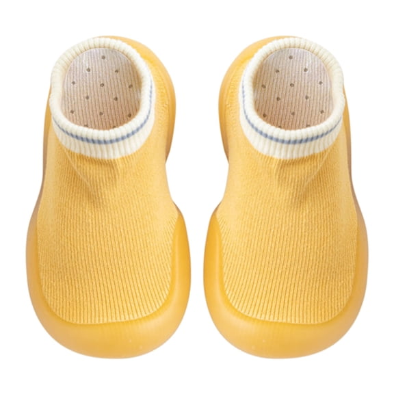 Otqutp Baby Indoor Walkers 0 to 4 Years Girl Boy Indoor Toddlers Breathable Walking Shoes Warm Elastic Sock Shoes Outdoor Sneakers