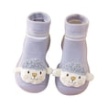 thumbnail image 1 of Otqutp Baby Lightweight Sneakers Boys Girls Animal Cartoon Socks Shoes Toddler WarmThe Floor Socks Non Slip Prewalker Shoes, 1 of 4