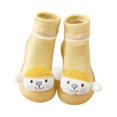 thumbnail image 1 of Otqutp Baby Lightweight Sneakers Boys Girls Animal Cartoon Socks Shoes Toddler WarmThe Floor Socks Non Slip Prewalker Shoes, 1 of 4