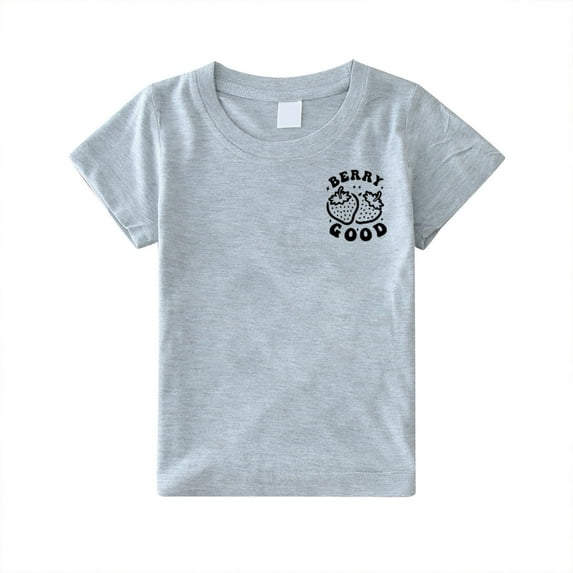 Otqutp Baby Outfits Toddler Kids Baby Girls Short Sleeve Letter Print Shirt Mama's Mini Funny T Shirt Trendy Fashion Shirt Tee Tops