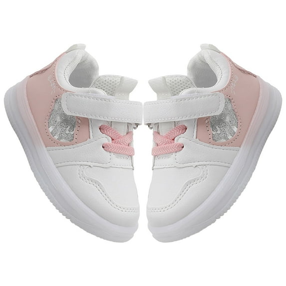 Otqutp Baby Sandals Light Up Shoes for Boys Girls Toddler Led Walking Shoes Girls Sneakers Kids Children Baby Casual Shoes White Running Shoes