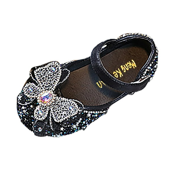Otqutp Baby Sneakers Fashion Summer 1 to 12 Years Toddler and Girls Casual Shoes Thick Sole Round Toe Buckle Dress Shoes