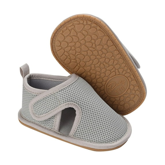 Otqutp Baby Soft Sole Shoes Girls' Cloth Shoes Cute Baby Shoes Cartoon Breathable Mesh Cloth Soft Rubber Soled Toddler Shoes Boys' Sandals