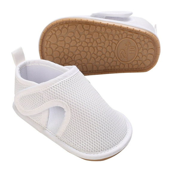 Otqutp Baby Soft Sole Shoes Girls' Cloth Shoes Cute Baby Shoes Cartoon Breathable Mesh Cloth Soft Rubber Soled Toddler Shoes Boys' Sandals