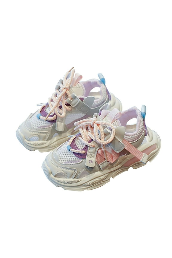 Baby Sports Sneakers Boys Girls Sneakers Kids Breathable Toddler Shoes Fashion Baby Walking Shoes Sports Tennis Shoes
