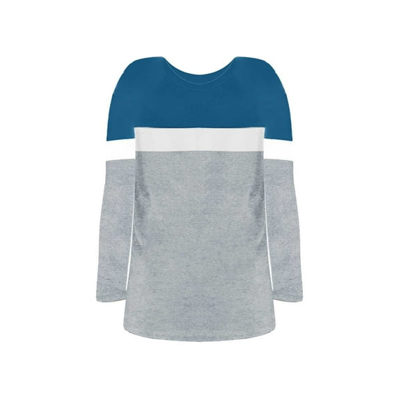 Otqutp Baby Swing Blouse Toddler Girl Boy Color Matching Long Sleeved Tops Fashion Crewneck T Shirt Sports Shirt Tops for 3 To 9 Years